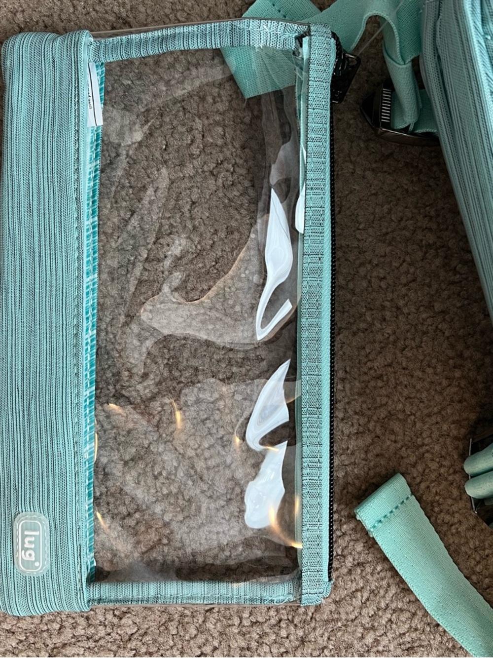 Lug puddle jumper backpack NWT brushed aquamarine legacy collection - Picture 5 of 6